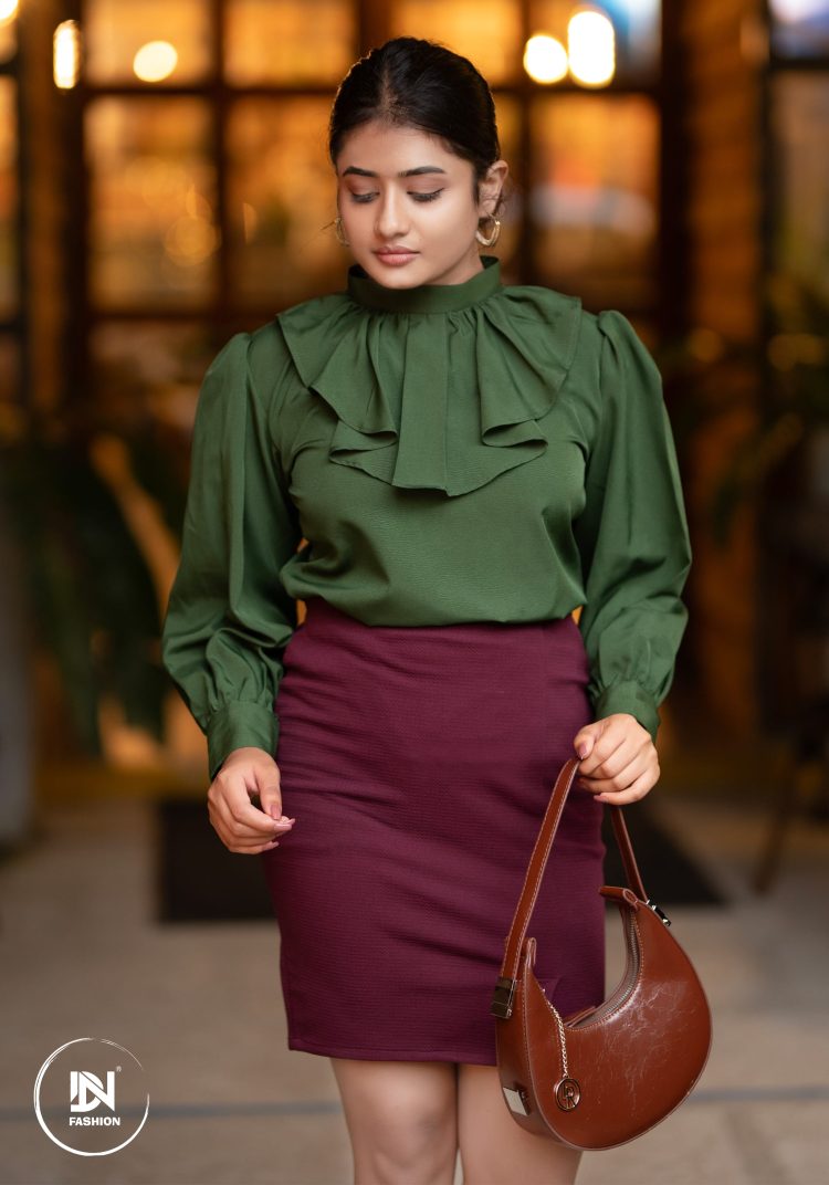 Arden Frill Blouse