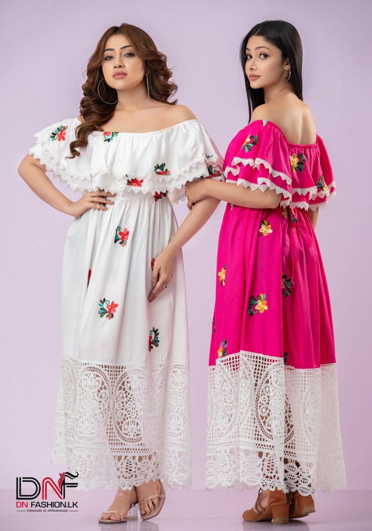 Liana Embroidered Maxi Dress